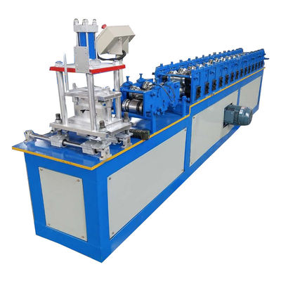 qualità  Hotels Automatic Metal Roller Shutter Door Machine Sandwich Cut Slat Forming PU Foam Slats Rolling Machinery fabbrica
